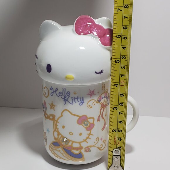 Rare Sanrio Hello Kitty Mug with porcelain head 2007/2009 - Picture 12 of 12